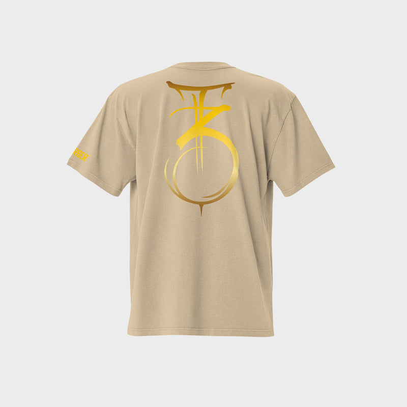 Freestyle Logo Oversize Faded Khaki