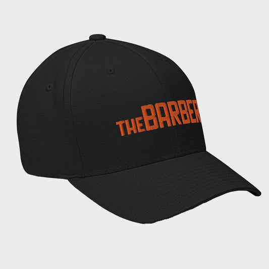 Cap Black/Orange - The Barber Style